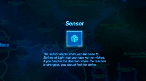 how to test the shrine sensor tears of the kingdom|tears of kingdom sensor symbol.